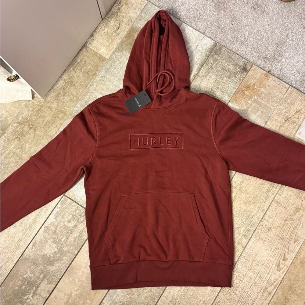 Hurley Men's Maroon Hoodie